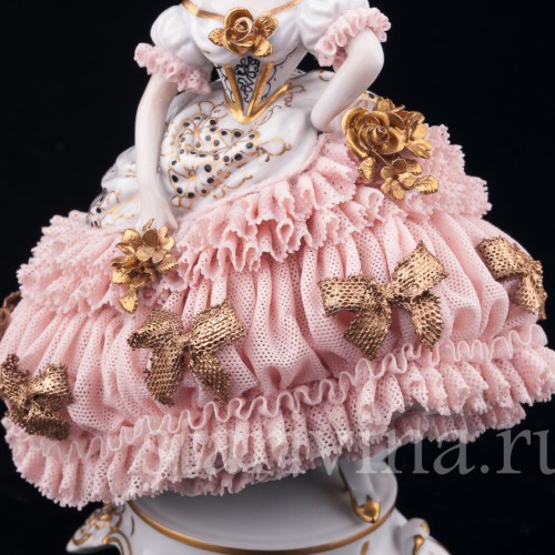 На балу, кружевная, Muller & Co, Германия, 1920-30 гг