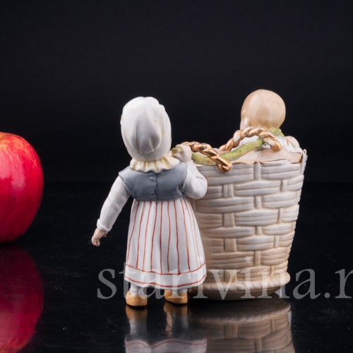 Дети с корзиной, Muller & Co, Германия, 1907-52 гг