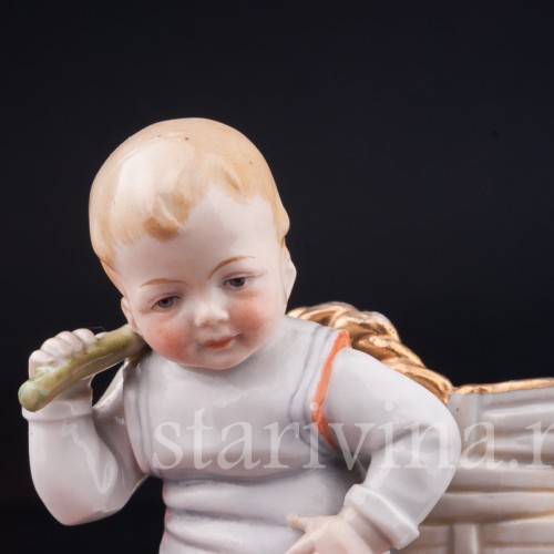 Дети с корзиной, Muller & Co, Германия, 1907-52 гг