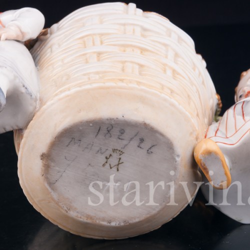 Дети с корзиной, Muller & Co, Германия, 1907-52 гг