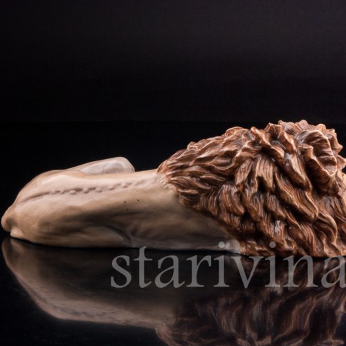 Отдыхающий лев, Sitzendorf, Германия, кон. 19 в