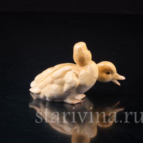 Фарфорвая статуэтка птиц Утята, Hutschenreuther, Германия, 1970 гг.