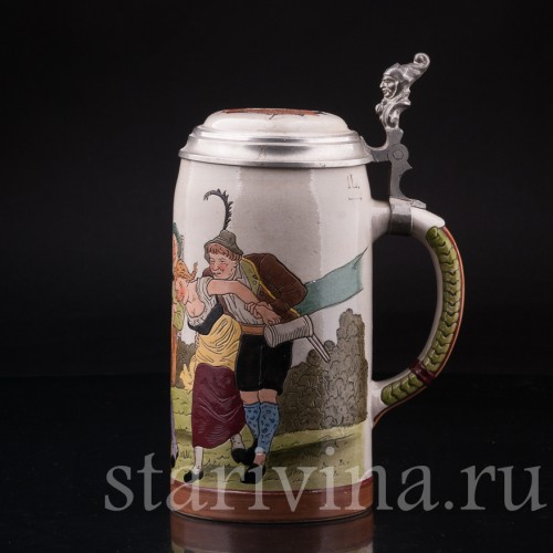 Кружка 1 л, Marzi & Remy, Германия, нач. 20 в