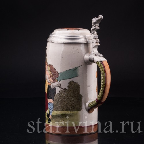 Кружка 1 л, Marzi & Remy, Германия, нач. 20 в