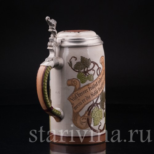 Кружка 1 л, Marzi & Remy, Германия, нач. 20 в