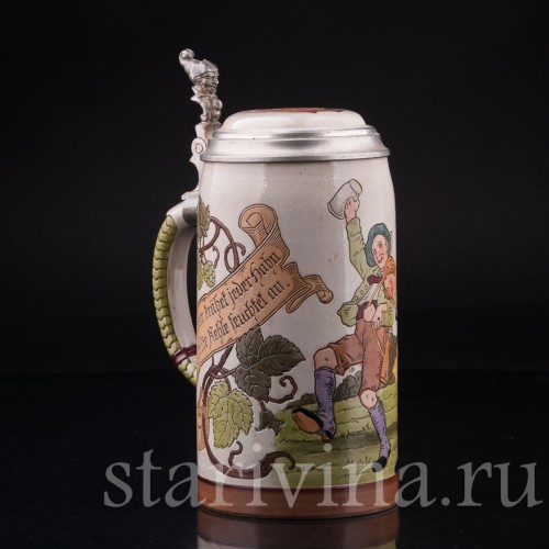 Кружка 1 л, Marzi & Remy, Германия, нач. 20 в