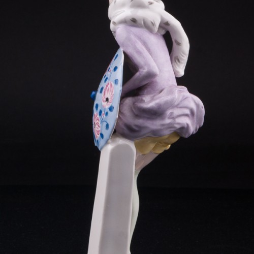 "Шаловливый ветерок", девушка с зонтиком, Carl Scheidig, Германия, нач. 20 в