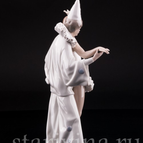 "Карнавал", Пьеро и балерина, Lladro, Испания, 1971-1974 гг