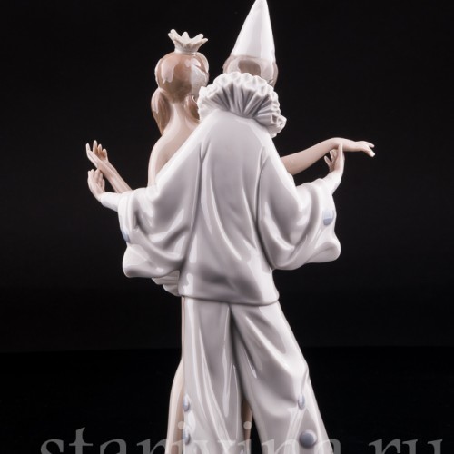 "Карнавал", Пьеро и балерина, Lladro, Испания, 1971-1974 гг