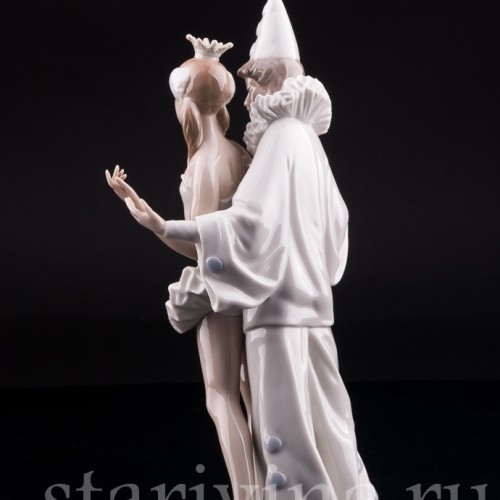 "Карнавал", Пьеро и балерина, Lladro, Испания, 1971-1974 гг