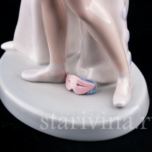 "Карнавал", Пьеро и балерина, Lladro, Испания, 1971-1974 гг