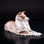 Фигурка собаки из фарфора Колли, Royal Copenhagen, Дания, вт. пол. 20 в.