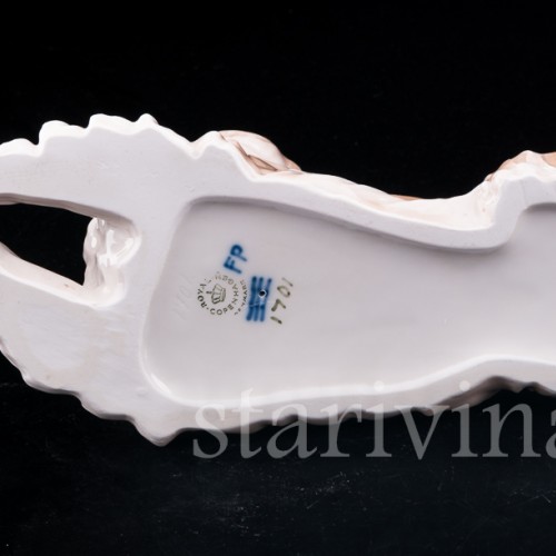 Фигурка собаки из фарфора Колли, Royal Copenhagen, Дания, вт. пол. 20 в.