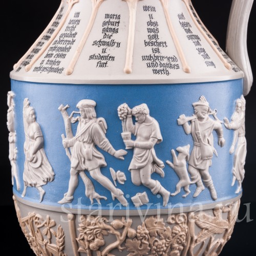 Антикварный Кувшин 12 месяцев, 3,2 л, Villeroy & Boch, Германия, 1900 гг.