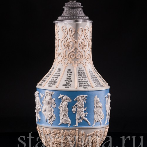 Антикварный Кувшин 12 месяцев, 3,2 л, Villeroy & Boch, Германия, 1900 гг.