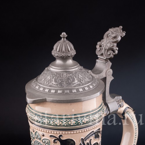 Антикварный кувшин Император Максимилиан, 2,5л, Marzi & Remy, Германия, пер. пол. 20 в.