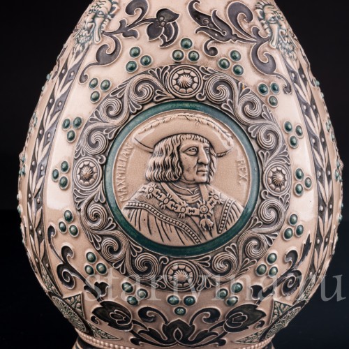 Антикварный кувшин Император Максимилиан, 2,5л, Marzi & Remy, Германия, пер. пол. 20 в.