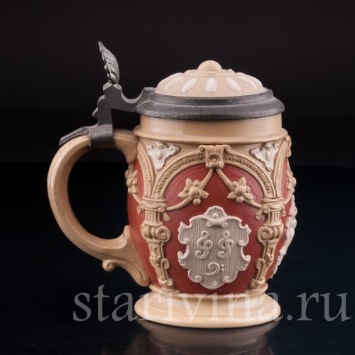 Кружка Три герба 3/10 л, Villeroy & Boch, Германия, 1892 г