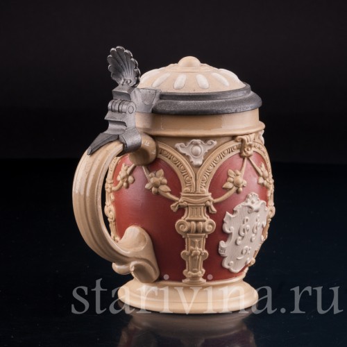 Кружка Три герба 3/10 л, Villeroy & Boch, Германия, 1892 г