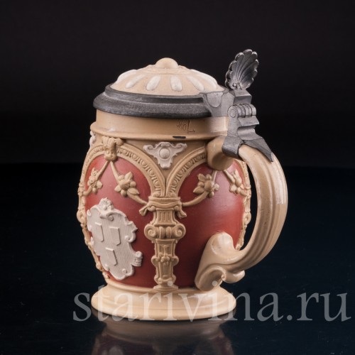 Кружка Три герба 3/10 л, Villeroy & Boch, Германия, 1892 г