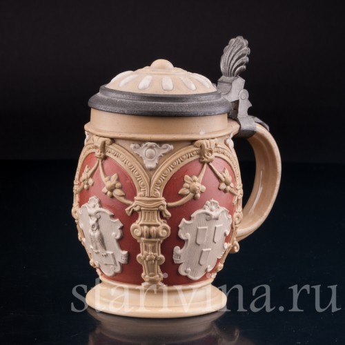 Кружка Три герба 3/10 л, Villeroy & Boch, Германия, 1892 г