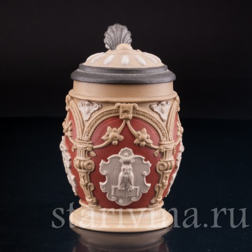 Кружка Три герба 3/10 л, Villeroy & Boch, Германия, 1892 г