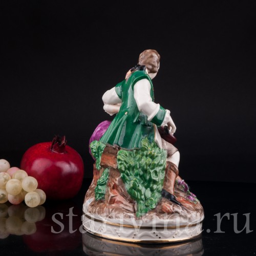 Пара с колесной лирой, Дрезден, Германия, нач. 20 в