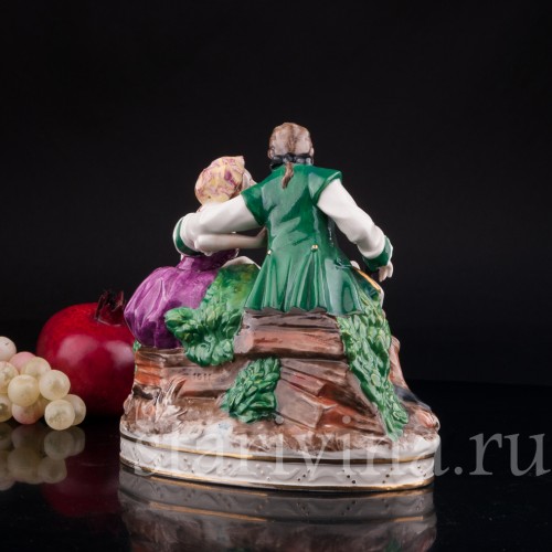 Пара с колесной лирой, Дрезден, Германия, нач. 20 в