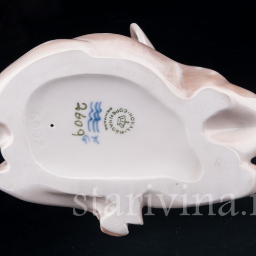 Фарфорвая статуэтка Олененок, Royal Copenhagen, Дания, 1974-1978 гг.