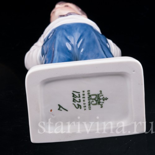 Фигурка мальчика из фарфора Морячок, Dahl Jensen, Дания, 1920-80 гг.