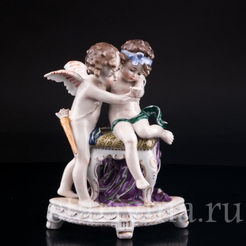 Амур и Психея, Dressel, Kister & Co, Германия, нач. 20 в
