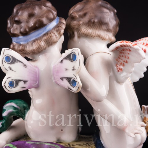 Амур и Психея, Dressel, Kister & Co, Германия, нач. 20 в