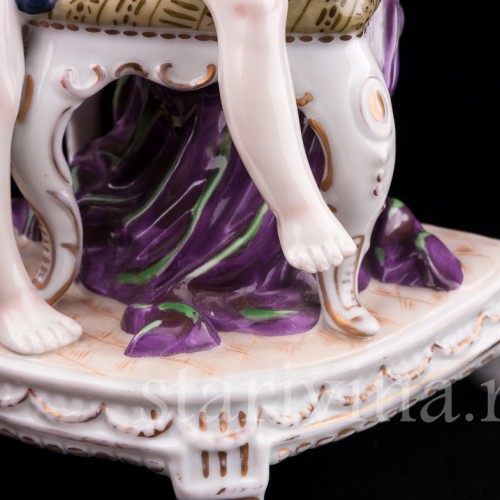 Амур и Психея, Dressel, Kister & Co, Германия, нач. 20 в