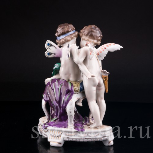 Амур и Психея, Dressel, Kister & Co, Германия, нач. 20 в