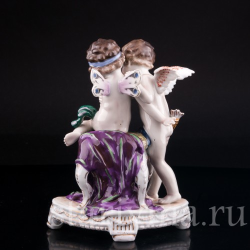 Амур и Психея, Dressel, Kister & Co, Германия, нач. 20 в