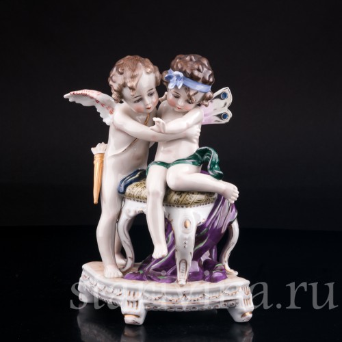 Амур и Психея, Dressel, Kister & Co, Германия, нач. 20 в
