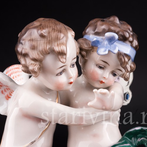 Амур и Психея, Dressel, Kister & Co, Германия, нач. 20 в