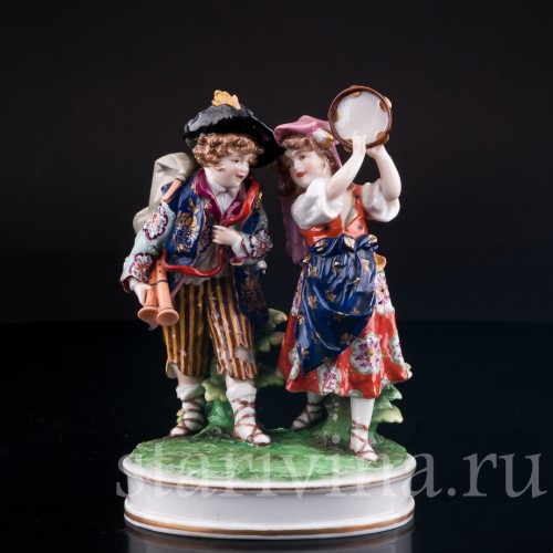 Странствующие музыканты, Volkstedt, Германия, кон. 19 в