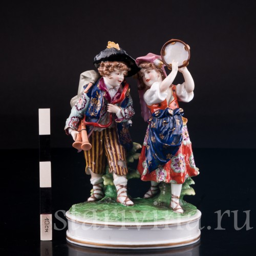 Странствующие музыканты, Volkstedt, Германия, кон. 19 в