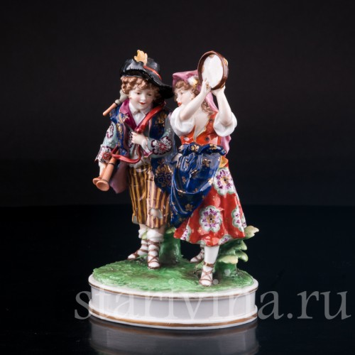 Странствующие музыканты, Volkstedt, Германия, кон. 19 в