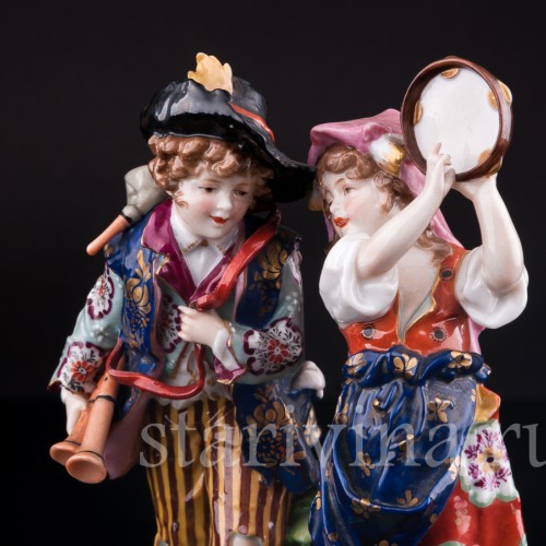 Странствующие музыканты, Volkstedt, Германия, кон. 19 в