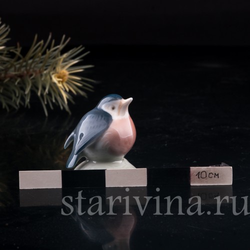 Малиновка, миниатюра, Royal Copenhagen, Дания, 1969-74 гг