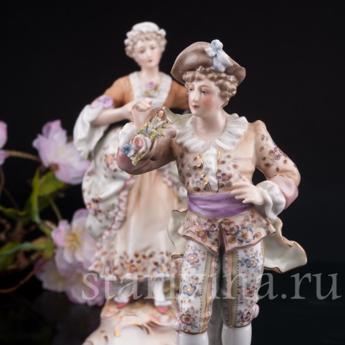 Романтическая пара, Volkstedt, Германия, нач. 20 в