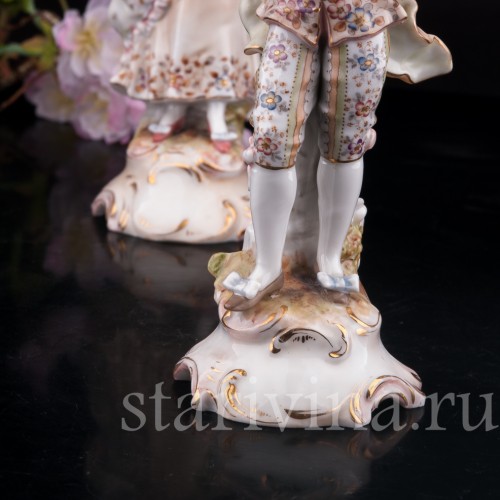 Романтическая пара, Volkstedt, Германия, нач. 20 в