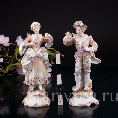 Романтическая пара, Volkstedt, Германия, нач. 20 в