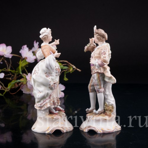 Романтическая пара, Volkstedt, Германия, нач. 20 в