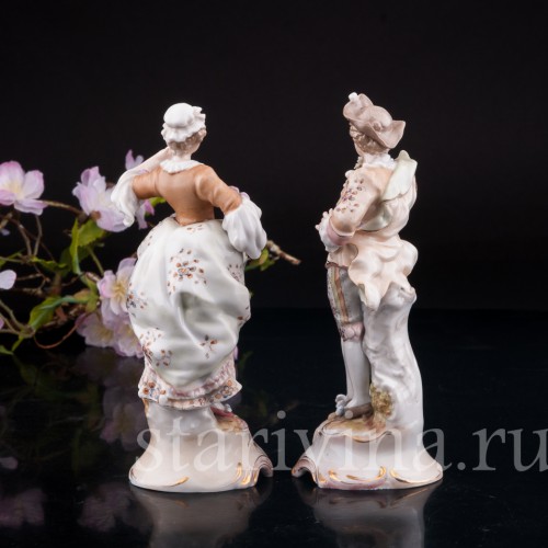 Романтическая пара, Volkstedt, Германия, нач. 20 в