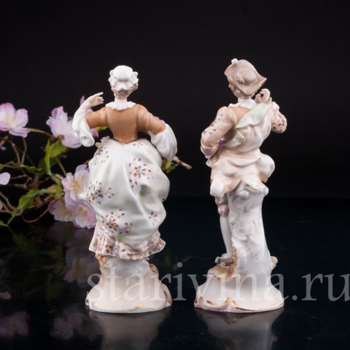 Романтическая пара, Volkstedt, Германия, нач. 20 в