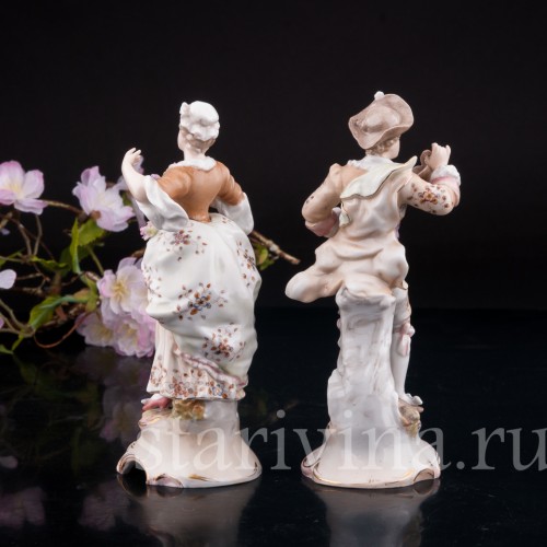 Романтическая пара, Volkstedt, Германия, нач. 20 в