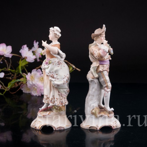 Романтическая пара, Volkstedt, Германия, нач. 20 в